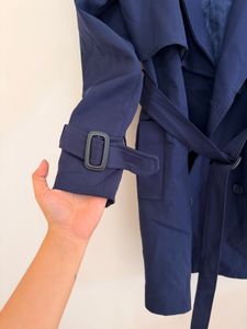 Classic Navy Trench Coat