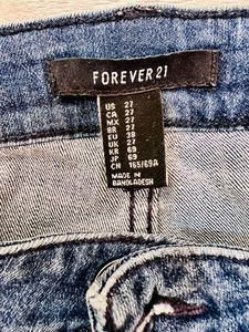 Forever 21 Distressed Jeans