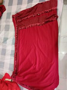 ✨ Exclusive Designer Saree with stiched blouse