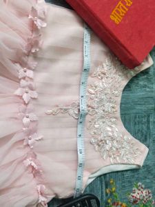 Baby Pink Net Dress Hopscotch