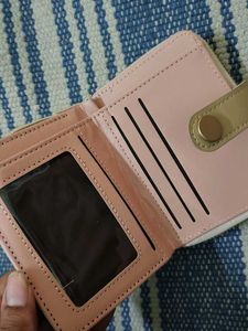 Cute Cat Print Wallet with Wrist Strap