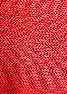 Door Mate Multiple Use Black Red Colour