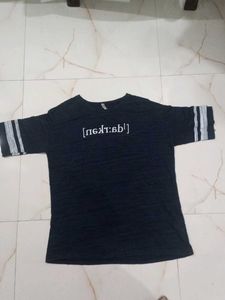 Men's Blue T-Shirt with Pocket