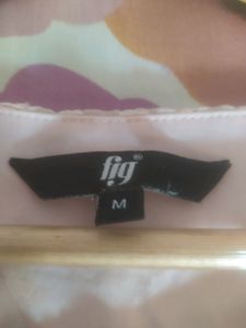 Fig Embroidered Dress