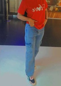 Red "Love" Mickey Mouse T-Shirt