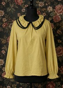 Ruffled Collar Blouse