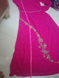 Beautiful Pink Ethnic Gown
