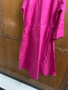 Sale!!Vibrant Pink Cotton Kurta