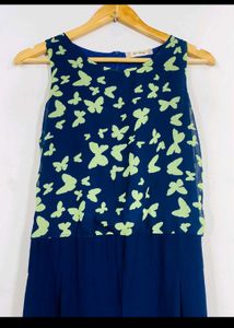 Chic Butterfly Print Jumpsuit