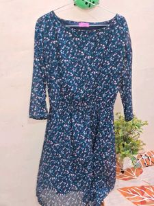 Chic Floral Print Dress