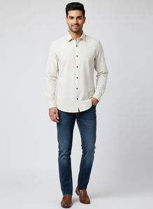 Men's Classic Striped Long Sleeve Shirt