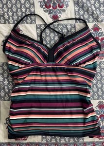 Colorful Striped cami top