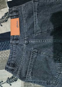 Stylish Black Wide Leg Jeans