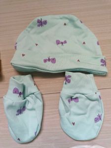 Baby Hats Mittens &amp; Socks Set