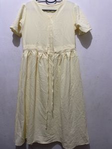 Yellow Midi Dress