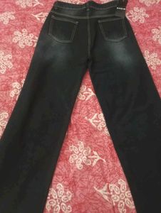 Women's Ripped Wide Leg Jeans