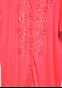 Pink Party Wear Top For Girl Or Woman 40 Bust