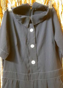 Navy Blue Jumpsuit