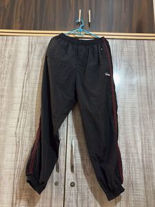 Black & Red Track Pants