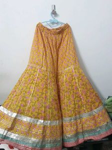 Floral Print Kurta with Palazzo &amp; Dupatta