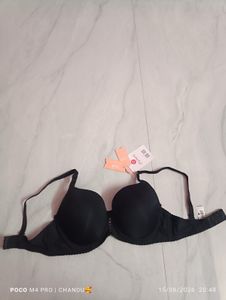 Shy Away Classic Black Padded Bra