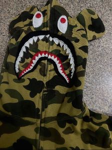 Authentic A Bathing Ape camp hoodie