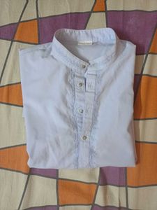 Men's Light Blue Kurta