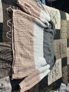 Color Block Knit Sweater