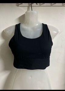 Black Sports Bra
