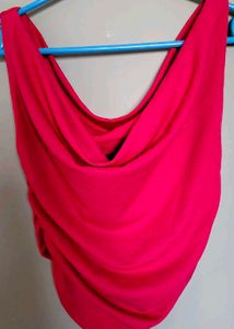 Stunning Ruched Pink Dress