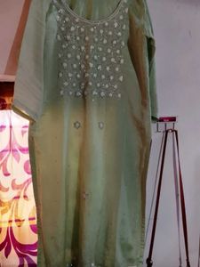 Elegant Embroidered Kurta