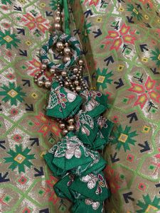 Designer Green Lehenga Choli Set