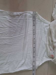 Chic White Embroidered Batwing Top