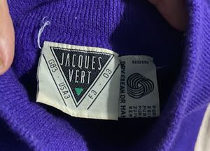 Purple Turtleneck Sweater