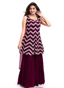 Beautiful Maroon Kurta Set