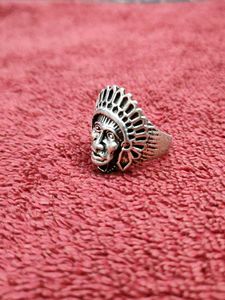 Vintage Indian Chief Ring