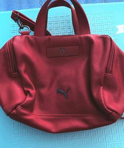 Original Red Puma Ferrari Handbag