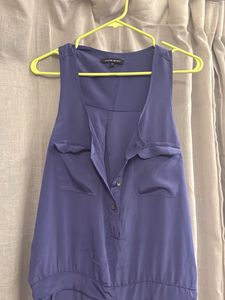 Elegant Navy Blue Jumpsuit