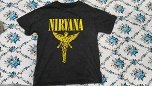 Nirvana Graphic Print T-Shirt