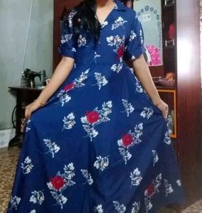 Beutifull Printed Floral Dress