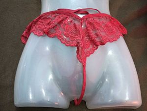 Red Lace 34🖤Thong Panty