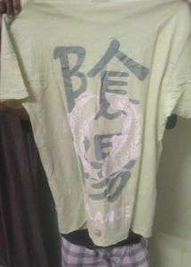 Light Green Graphic T-Shirt