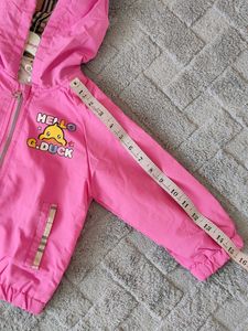 Cute Pink Duck Jacket for Kids