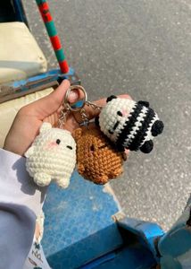 Cute Crochet Animal Keychains (Set of 3)