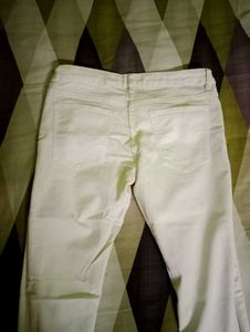 White Slim Fit Jeans