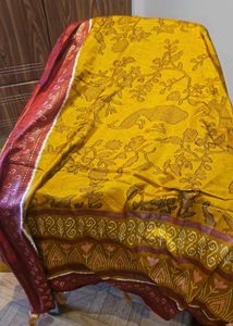 Beautifully Printed Ethnic Micro Cotton Silk Langh