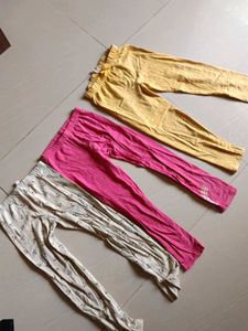 Bundle of 3 Girls' Leggings