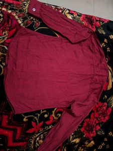 Camel Active Maroon Shirt