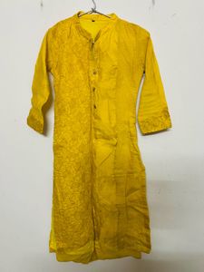 Elegant Yellow Kurta 💛