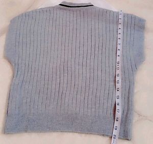 Men's V-Neck Knit Vest